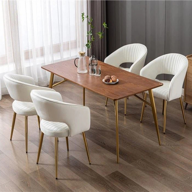 Sillas de comedor modernas blancas, sillón para sala de estar, silla de cocina